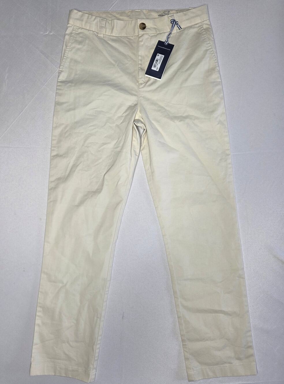 Vineyard Vines Boys' Breaker Pants color stone Size 16